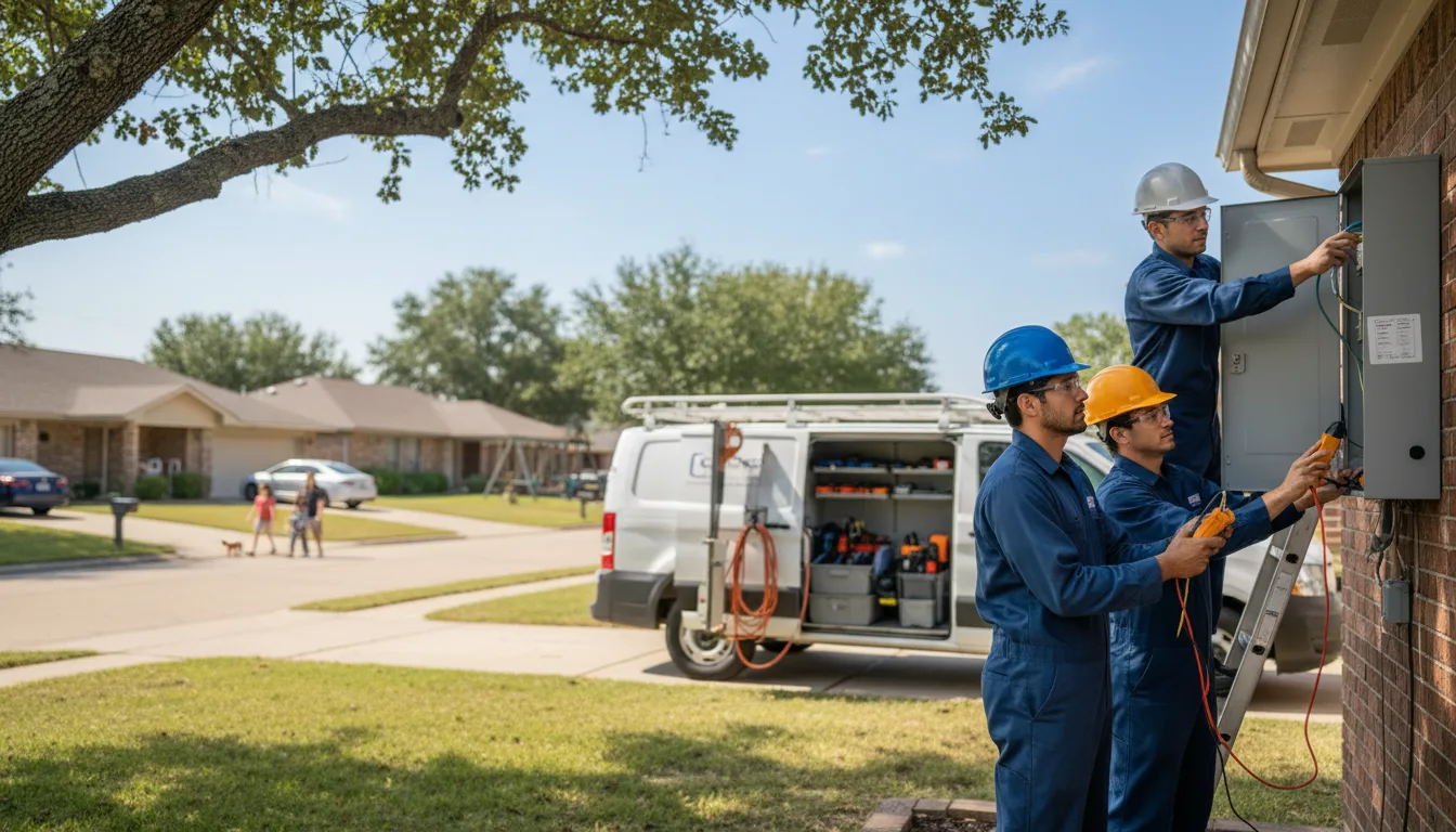 Certified electrician providing emergency electrical services in Graham, KY